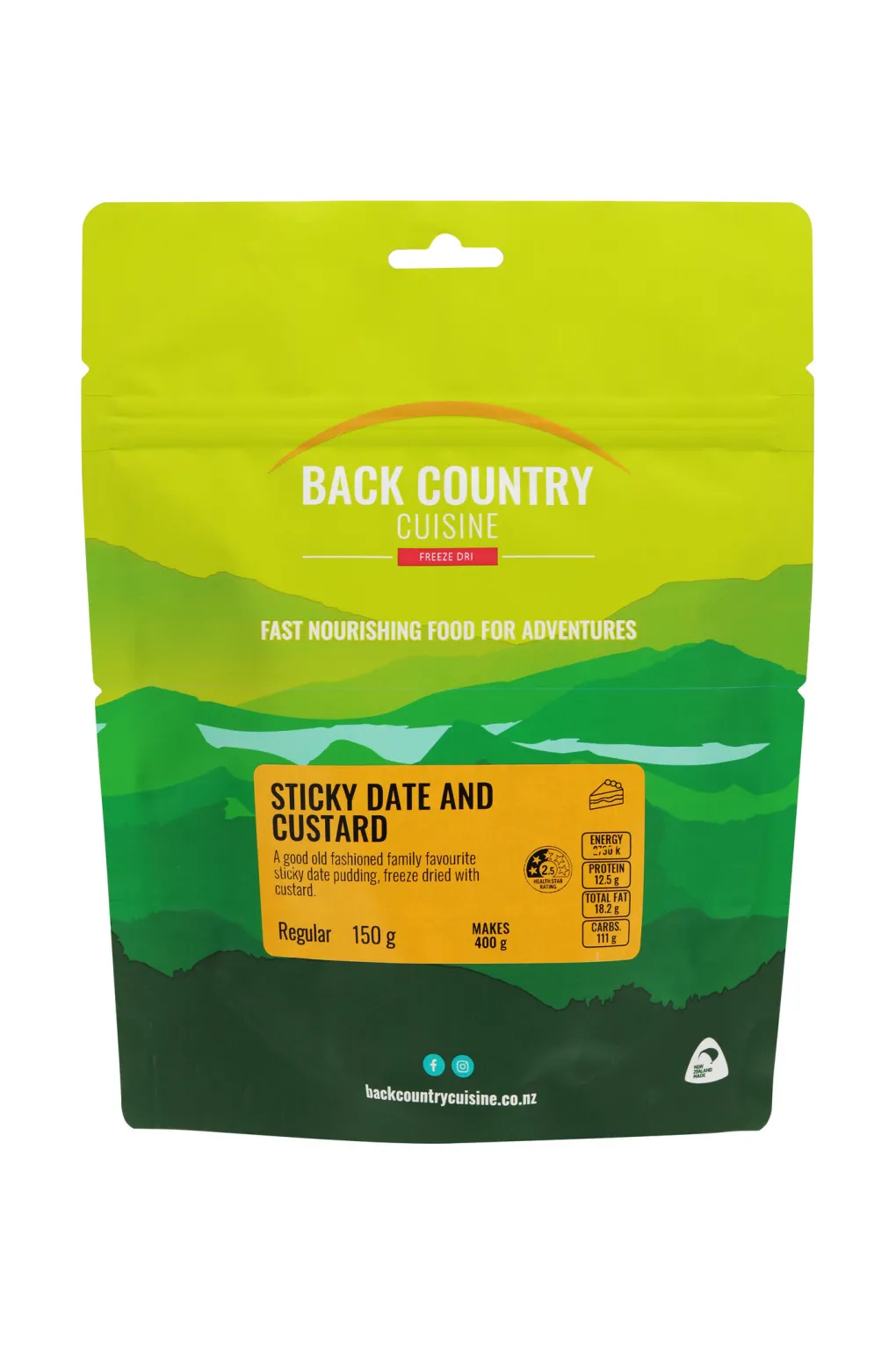 Back Country Sticky Date Pudding 150g