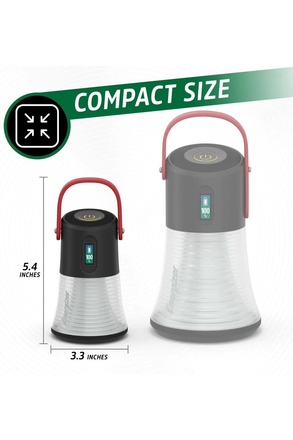 Energizer Rechargeable Power Indicator Lantern 500 Lumen