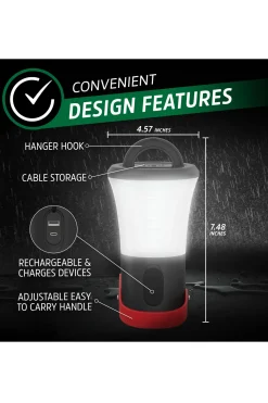 Energizer Rechargeable Power Indicator Lantern 1200 Lumen