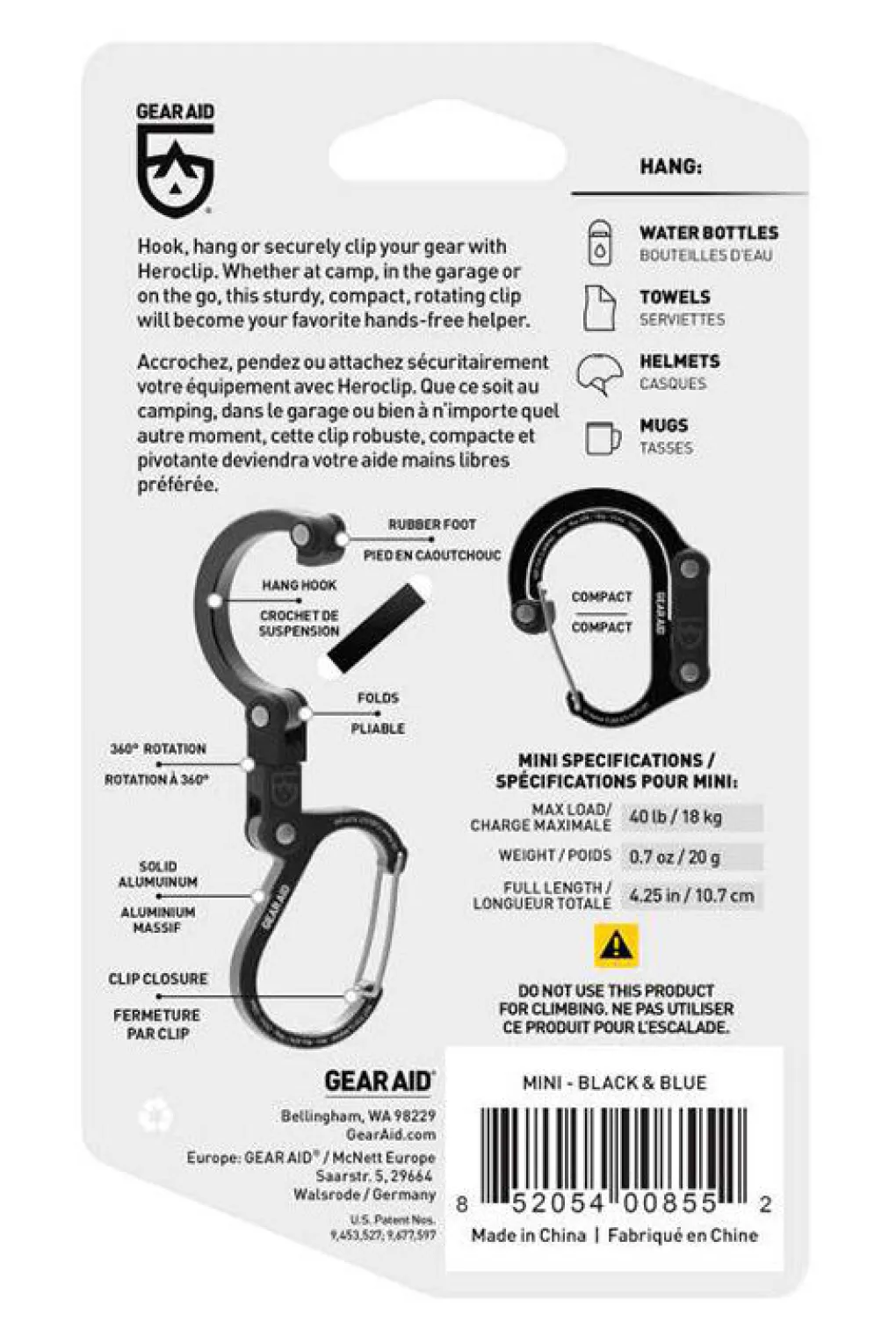 Gear Aid Heroclip Mini