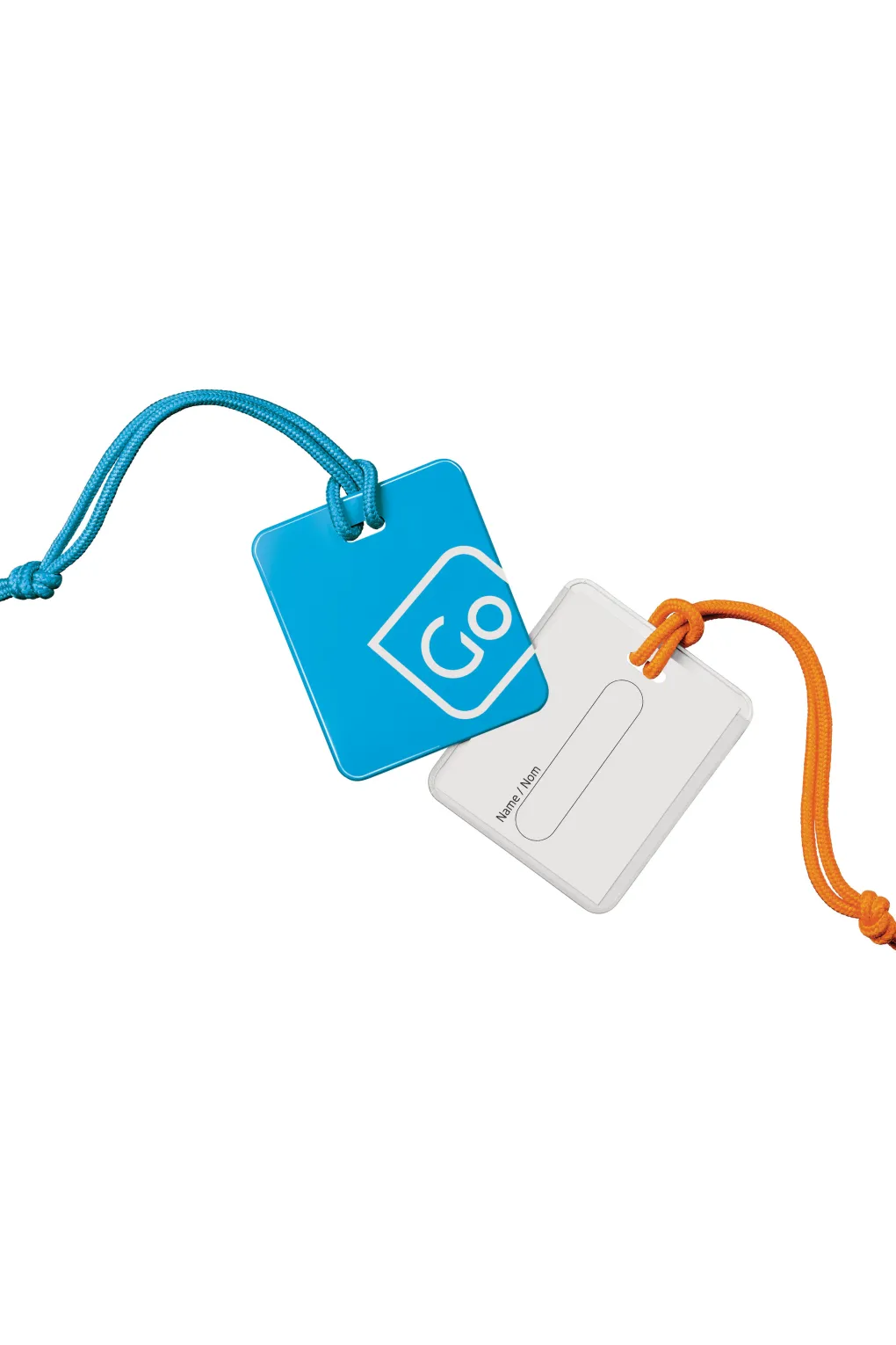 Go Travel Luggage Tags Twin Pack