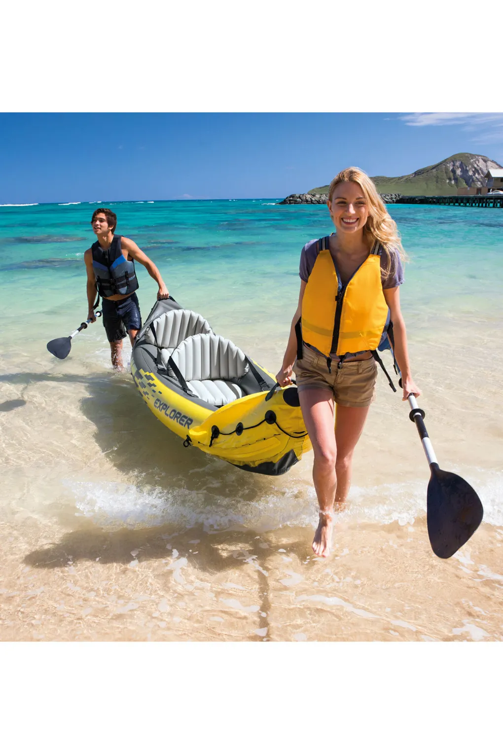Intex Explorer™ Inflatable Kayak 2 person