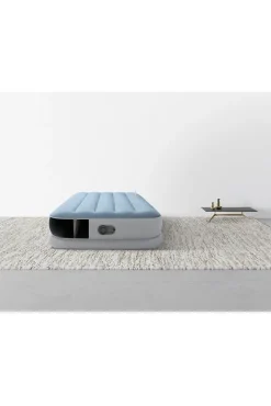 Intex Twin Prestige Midrise Airbed with Fastfill USB Pump