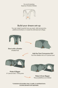 Macpac Equinox Modular Shelter