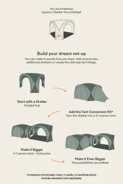 Macpac Equinox Shelter Groundsheet