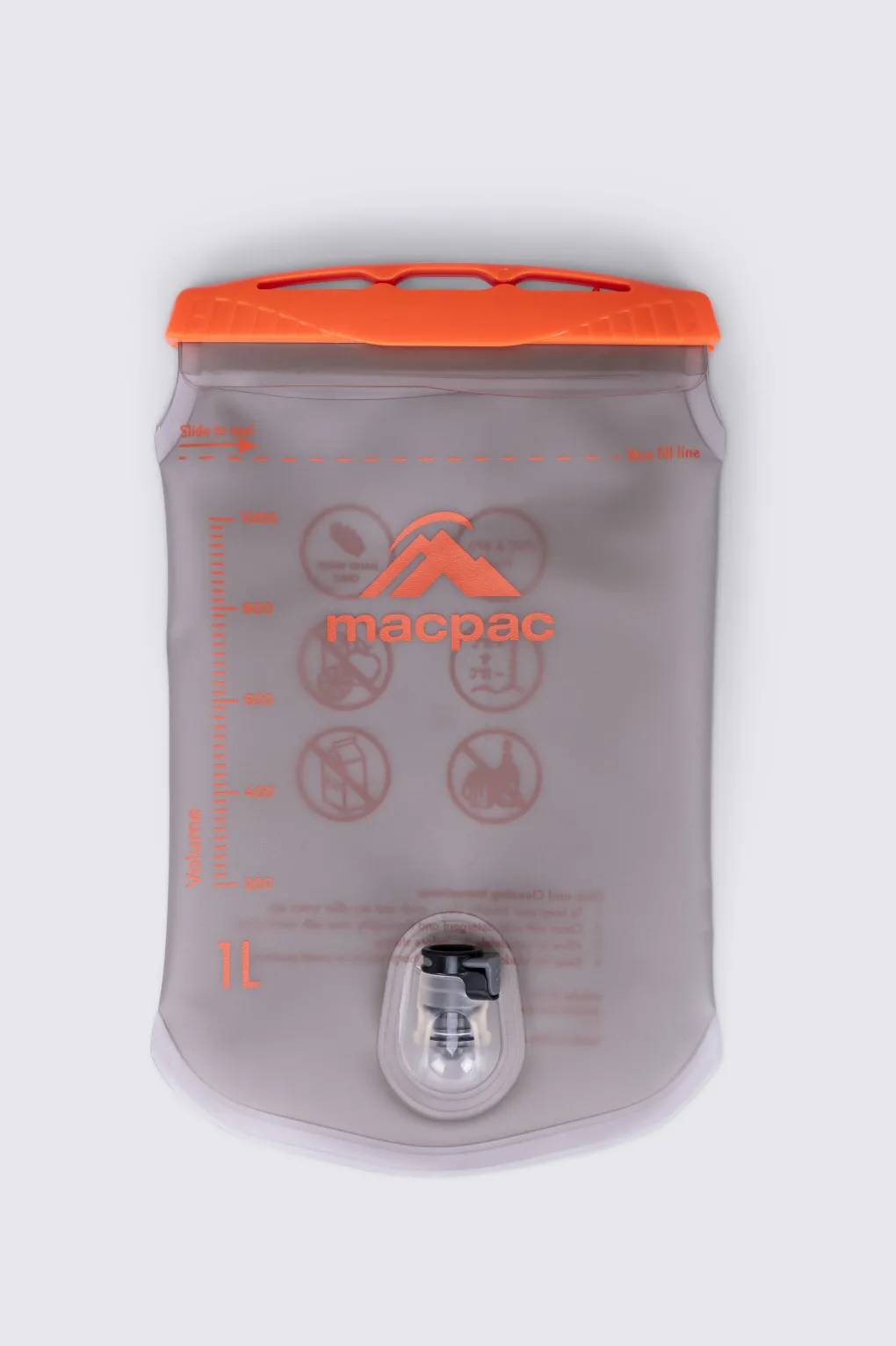 Macpac Hydration Reservoir Slide Top — 1L