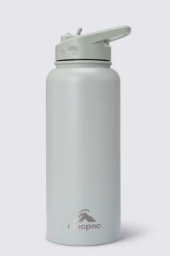 Macpac Insulated Wide Mouth Bottle with Straw Lid — 1L