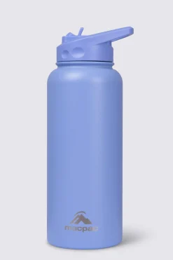 Macpac Insulated Wide Mouth Bottle with Straw Lid — 1L