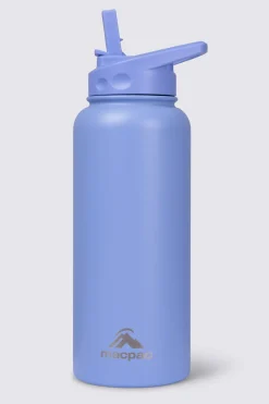 Macpac Insulated Wide Mouth Bottle with Straw Lid — 1L