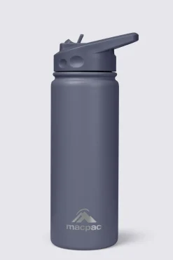 Macpac Insulated Wide Mouth Bottle with Straw Lid — 530ml