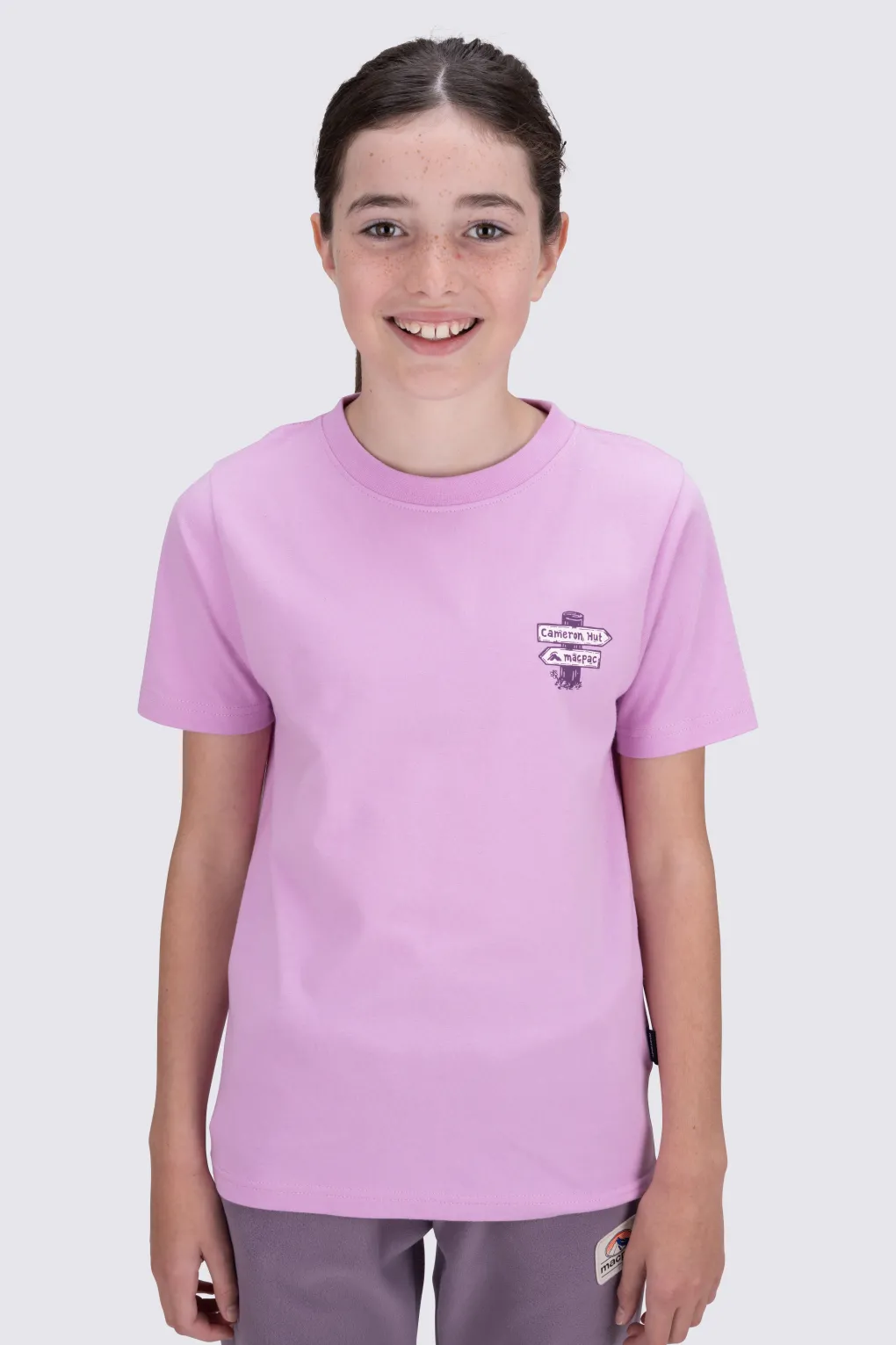 Macpac Kids' Cameron Hut Fairtrade Organic Cotton Short Sleeve T-Shirt