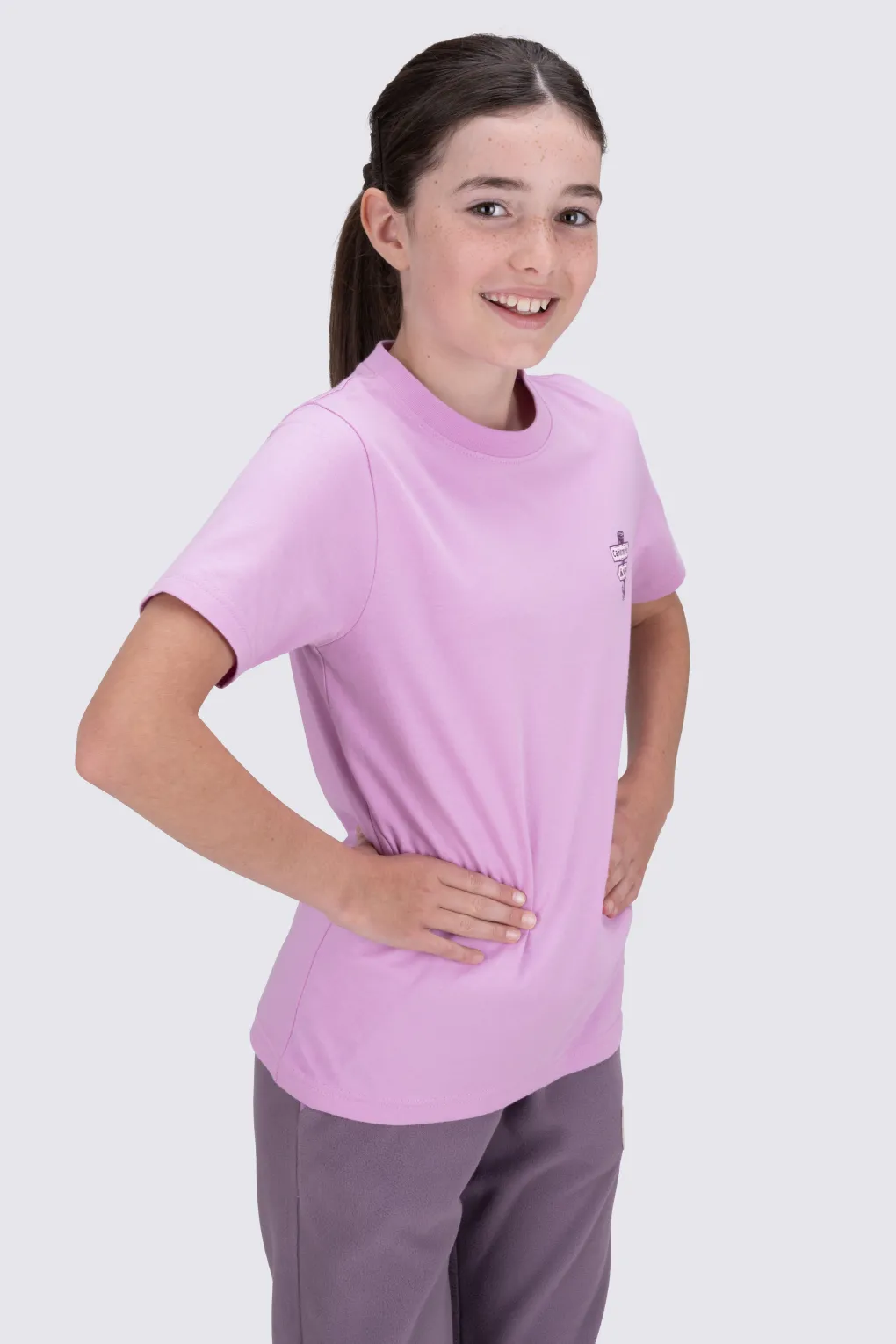 Macpac Kids' Cameron Hut Fairtrade Organic Cotton Short Sleeve T-Shirt
