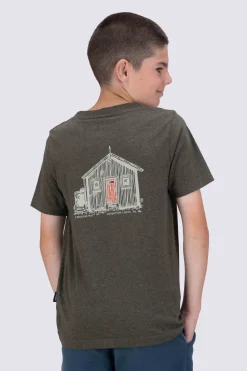 Macpac Kids' Cameron Hut Fairtrade Organic Cotton Short Sleeve T-Shirt