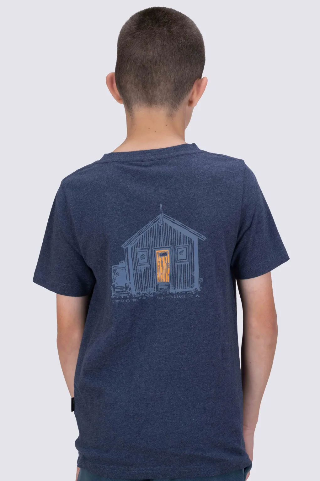 Macpac Kids' Cameron Hut Fairtrade Organic Cotton Short Sleeve T-Shirt