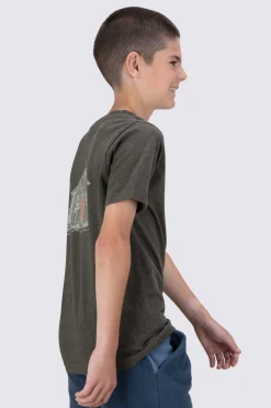 Macpac Kids' Cameron Hut Fairtrade Organic Cotton Short Sleeve T-Shirt