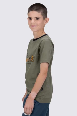 Macpac Kids' Explorer Fairtrade Organic Cotton Short Sleeve T-Shirt