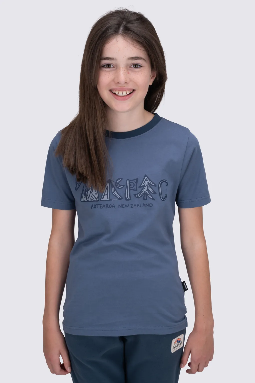 Macpac Kids' Explorer Fairtrade Organic Cotton Short Sleeve T-Shirt