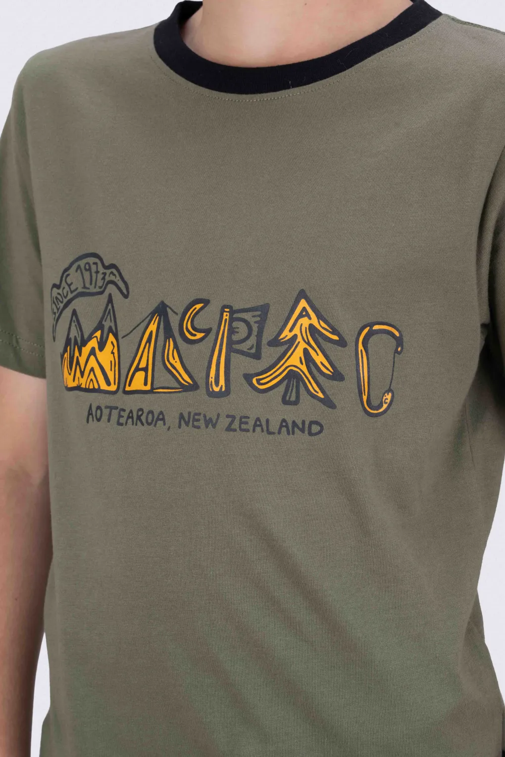 Macpac Kids' Explorer Fairtrade Organic Cotton Short Sleeve T-Shirt