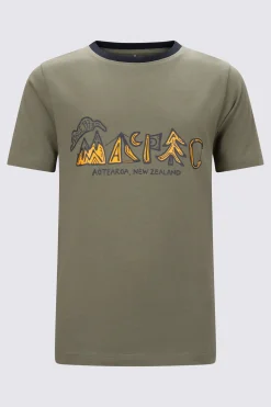 Macpac Kids' Explorer Fairtrade Organic Cotton Short Sleeve T-Shirt
