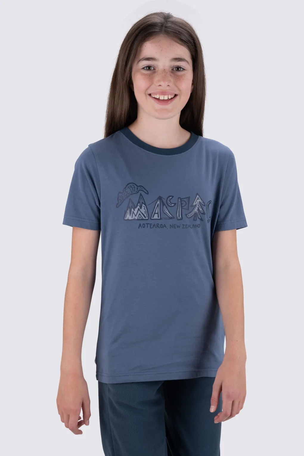 Macpac Kids' Explorer Fairtrade Organic Cotton Short Sleeve T-Shirt