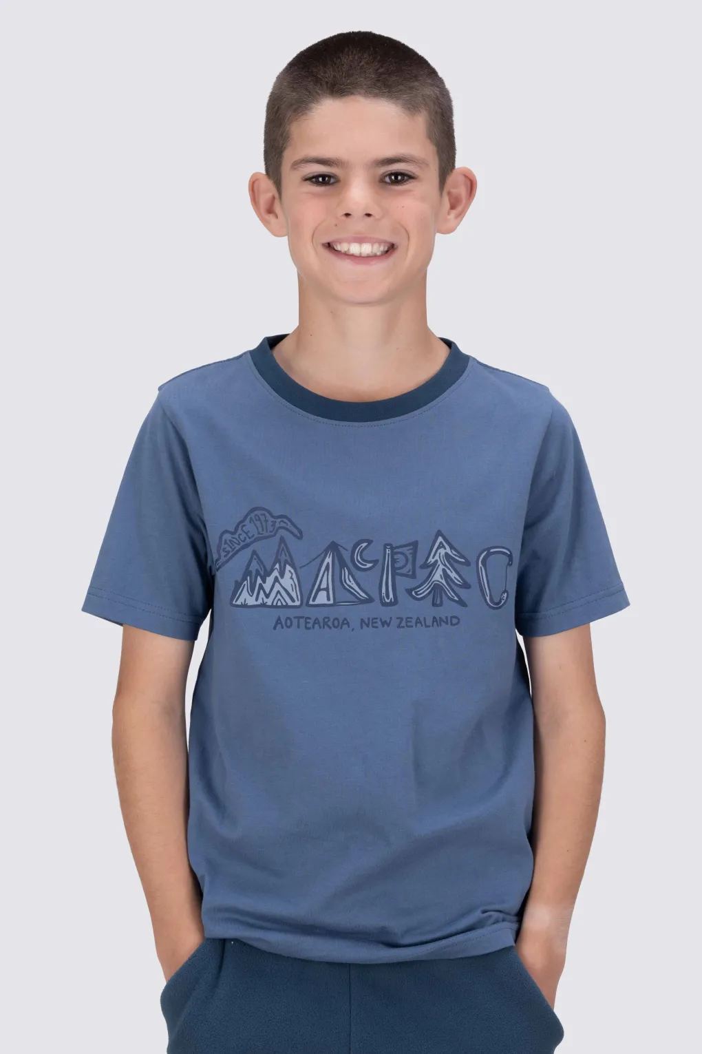 Macpac Kids' Explorer Fairtrade Organic Cotton Short Sleeve T-Shirt