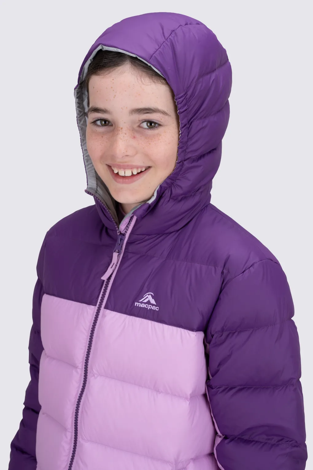 Macpac Kids' Halo Hooded Down Jacket