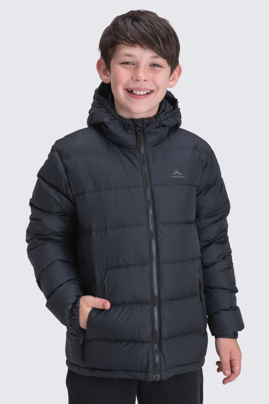 Macpac Kids' Halo Hooded Down Jacket