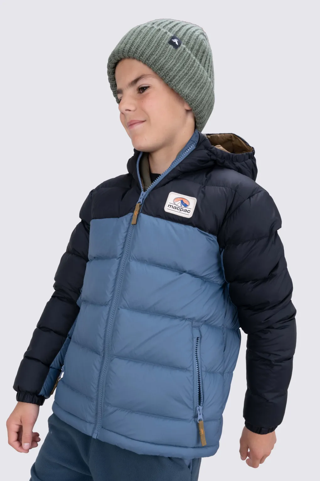 Macpac Kids' Halo Hooded Down Jacket