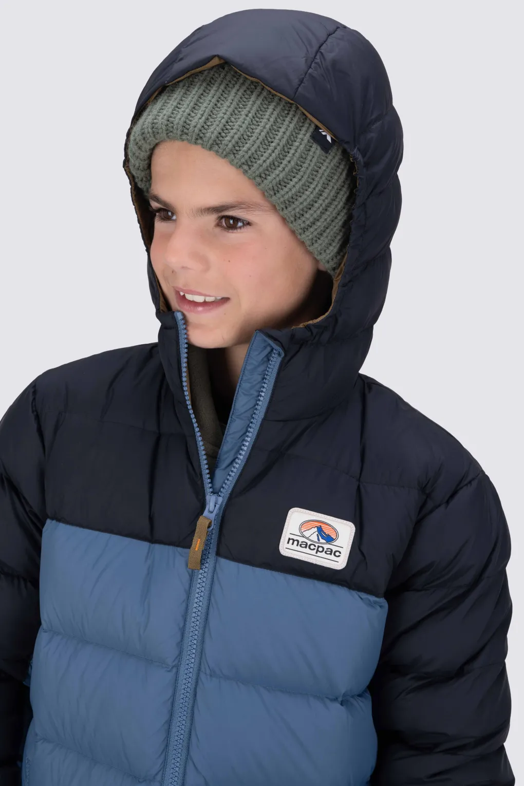 Macpac Kids' Halo Hooded Down Jacket