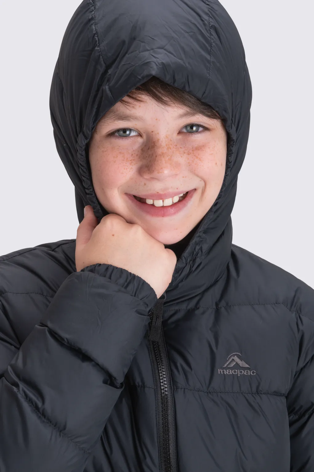 Macpac Kids' Halo Hooded Down Jacket