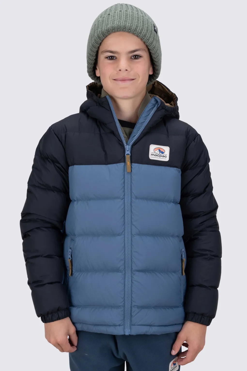 Macpac Kids' Halo Hooded Down Jacket