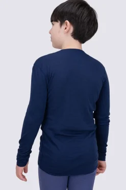 Macpac Kids' 220 Merino Long Sleeve Top