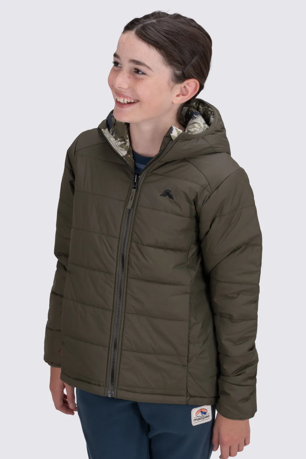 Macpac Kids' Pulsar Alpha Hooded Insulated Jacket