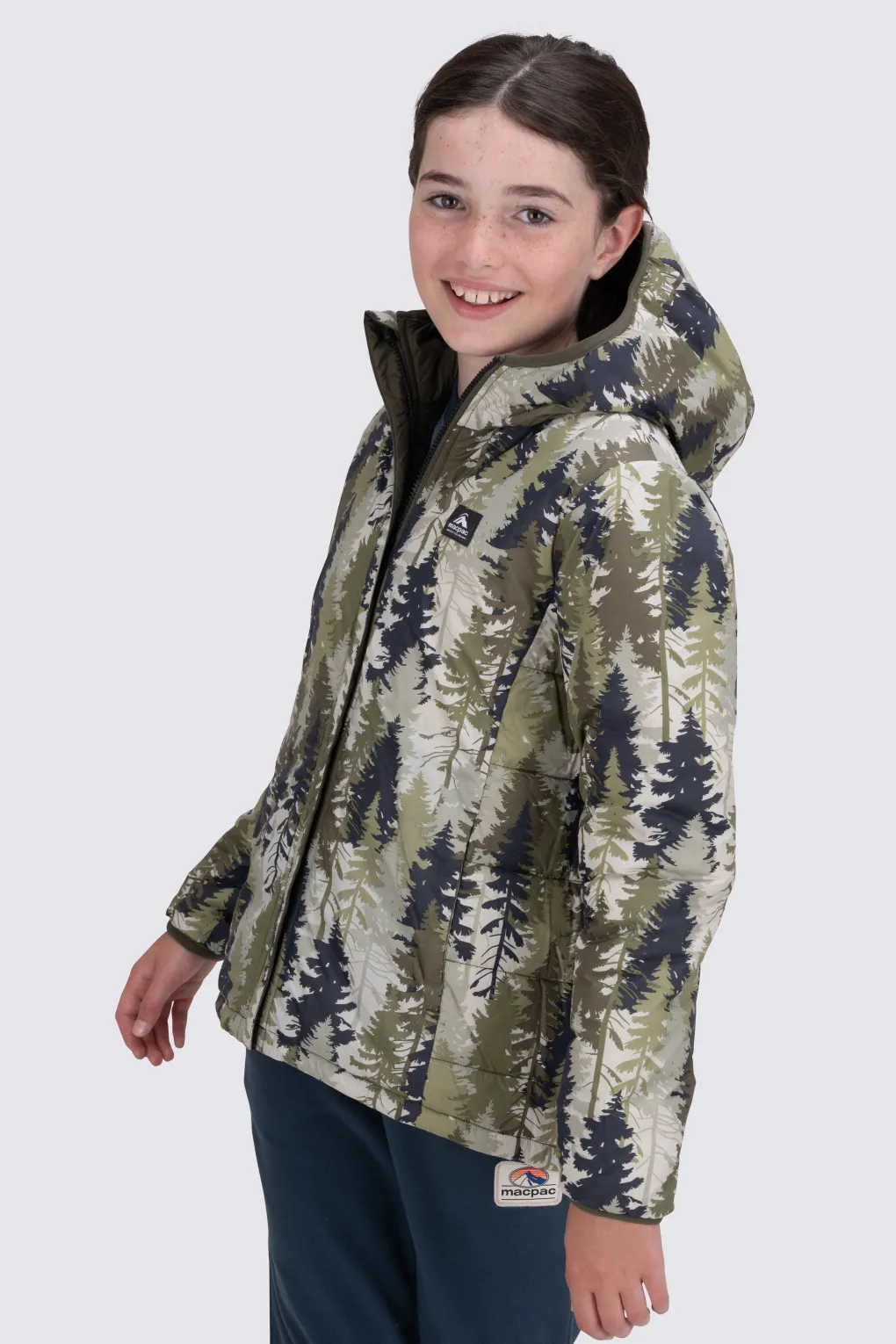 Macpac Kids' Pulsar Alpha Hooded Insulated Jacket