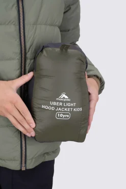 Macpac Kids' Uber Light Hooded Down Jacket
