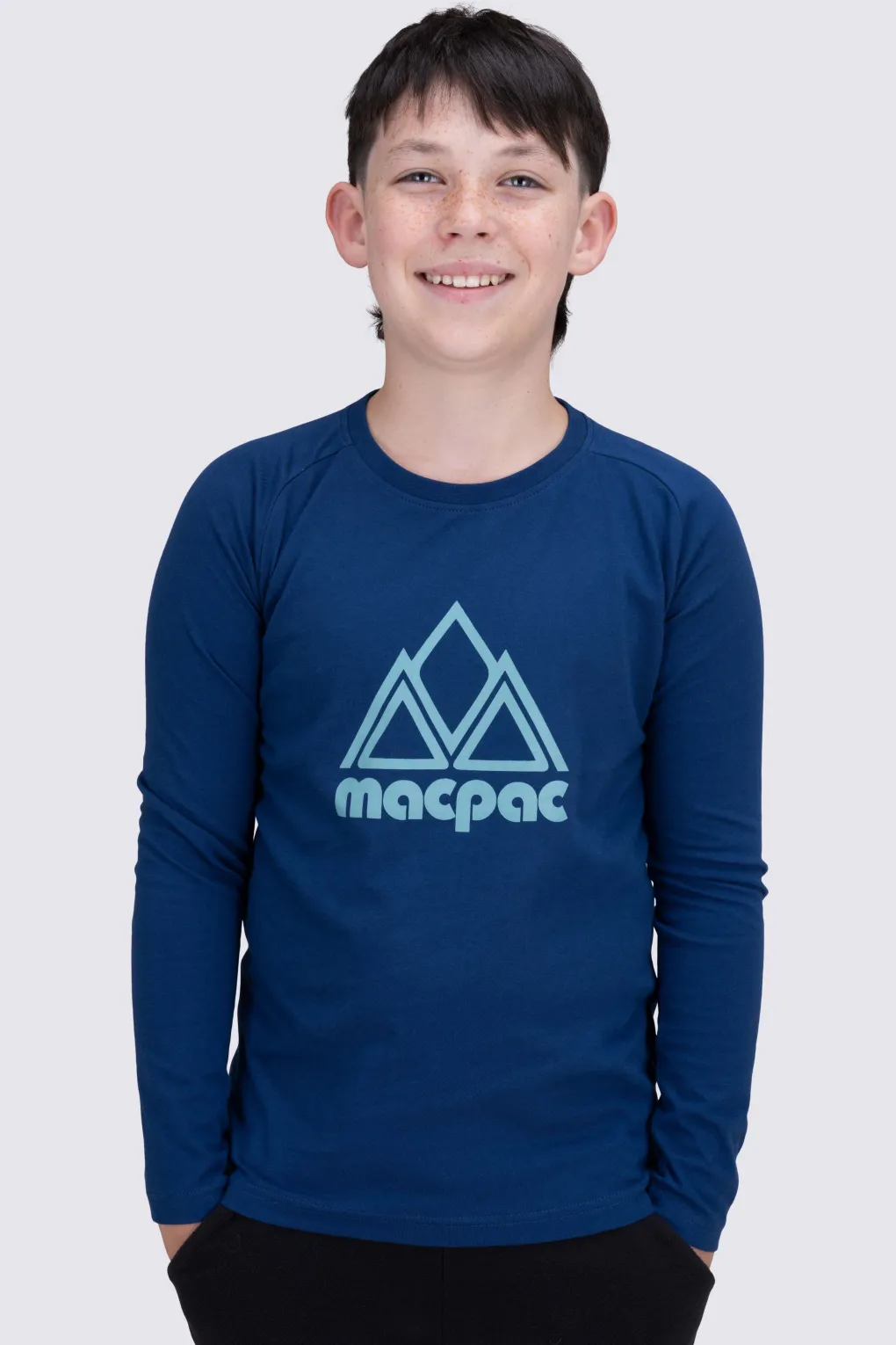 Macpac Kids' Vintage Fairtrade Organic Cotton Long Sleeve T-Shirt