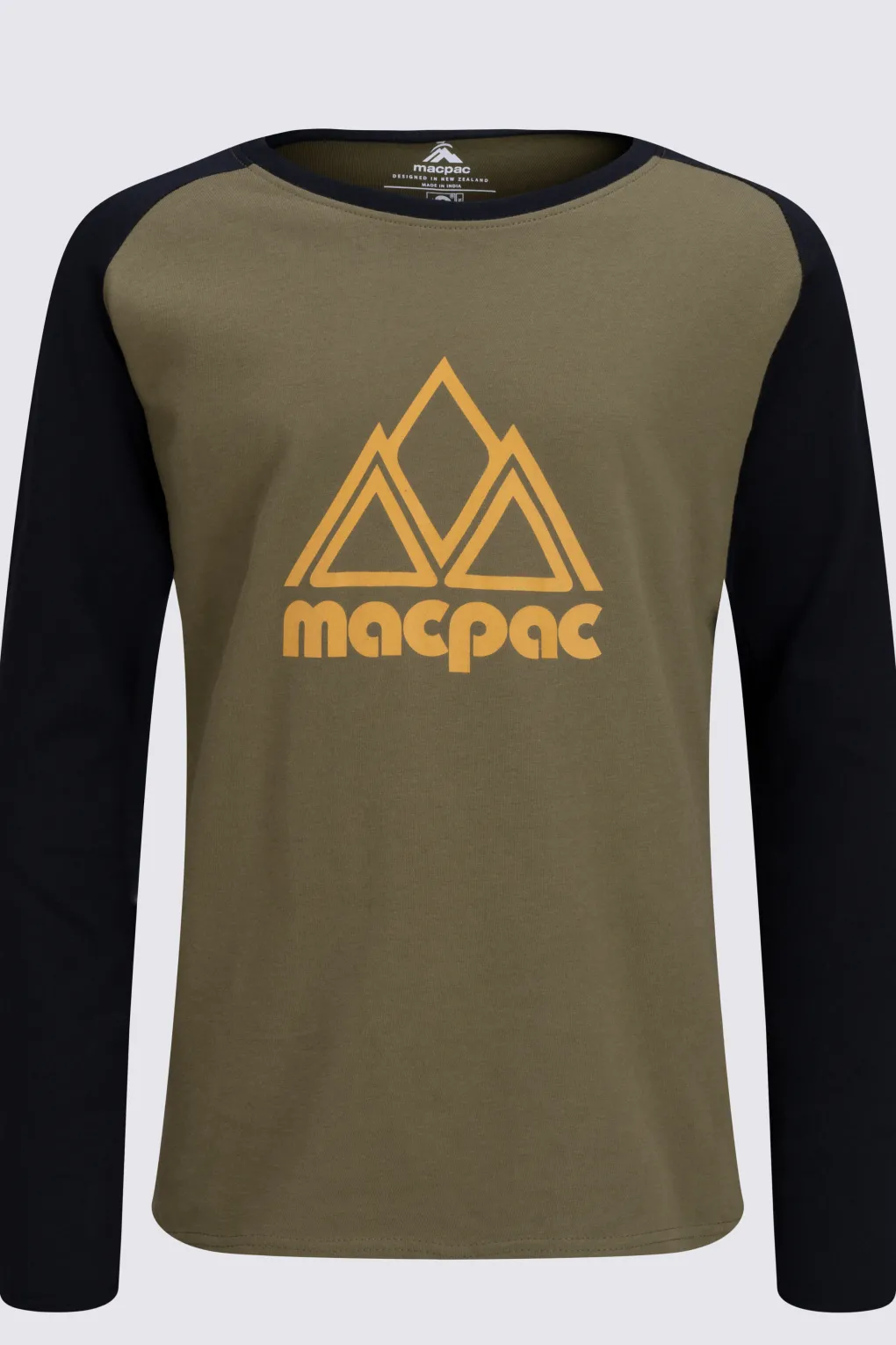 Macpac Kids' Vintage Fairtrade Organic Cotton Long Sleeve T-Shirt