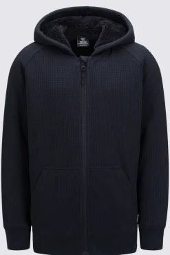 Macpac Kids' Waffle Sherpa Hooded Jacket