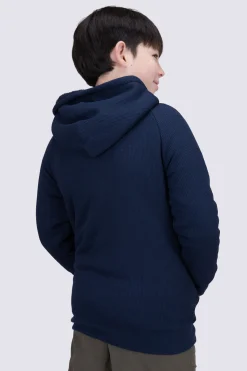 Macpac Kids' Waffle Sherpa Hooded Jacket