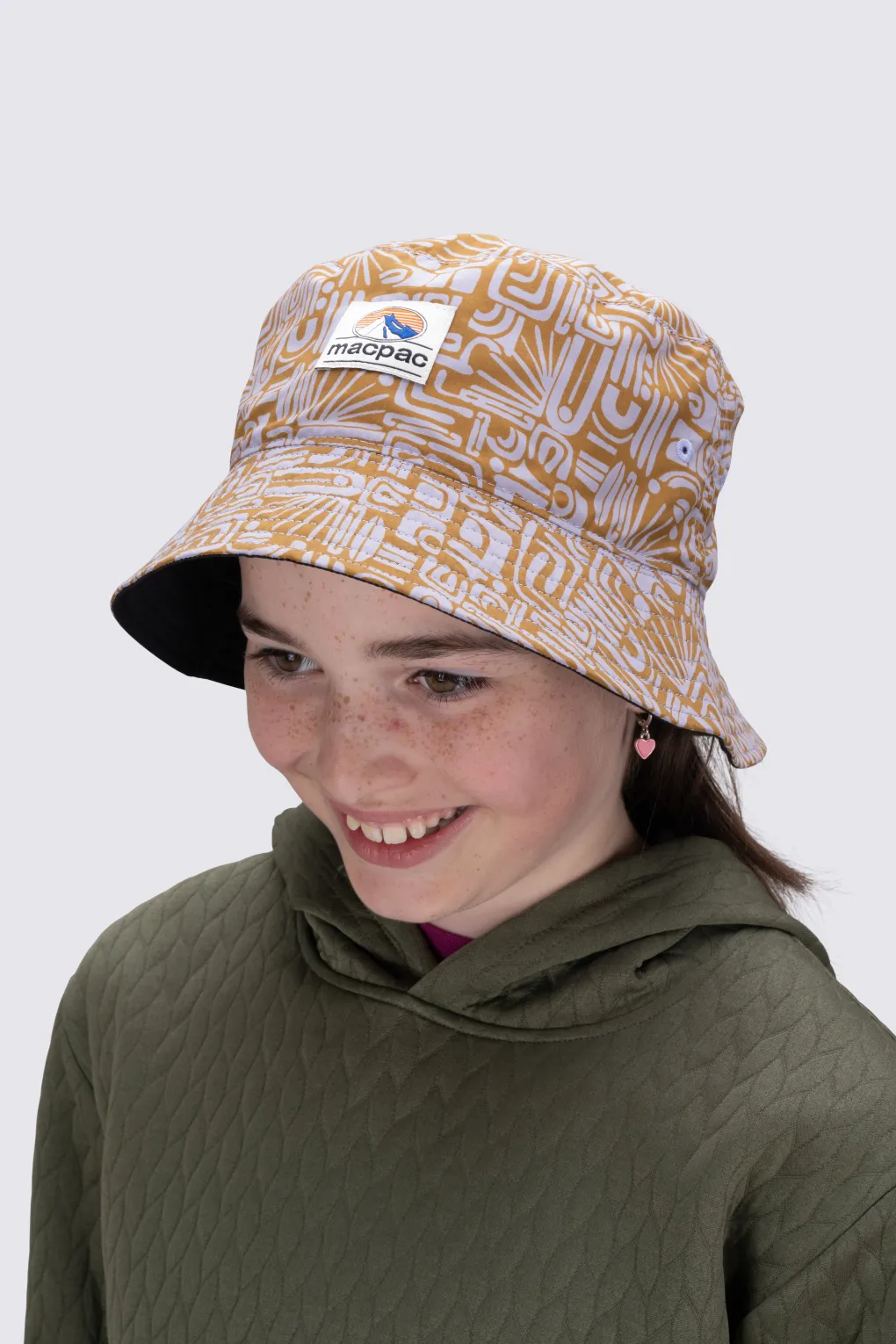 Macpac Kids' Winger Reversible Bucket Hat