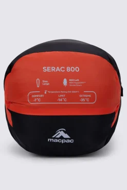Macpac Large Serac 800 Down Sleeping Bag (-14°C)