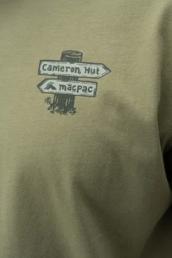 Macpac Men's Cameron Hut Fairtrade Organic Cotton Short Sleeve T-Shirt