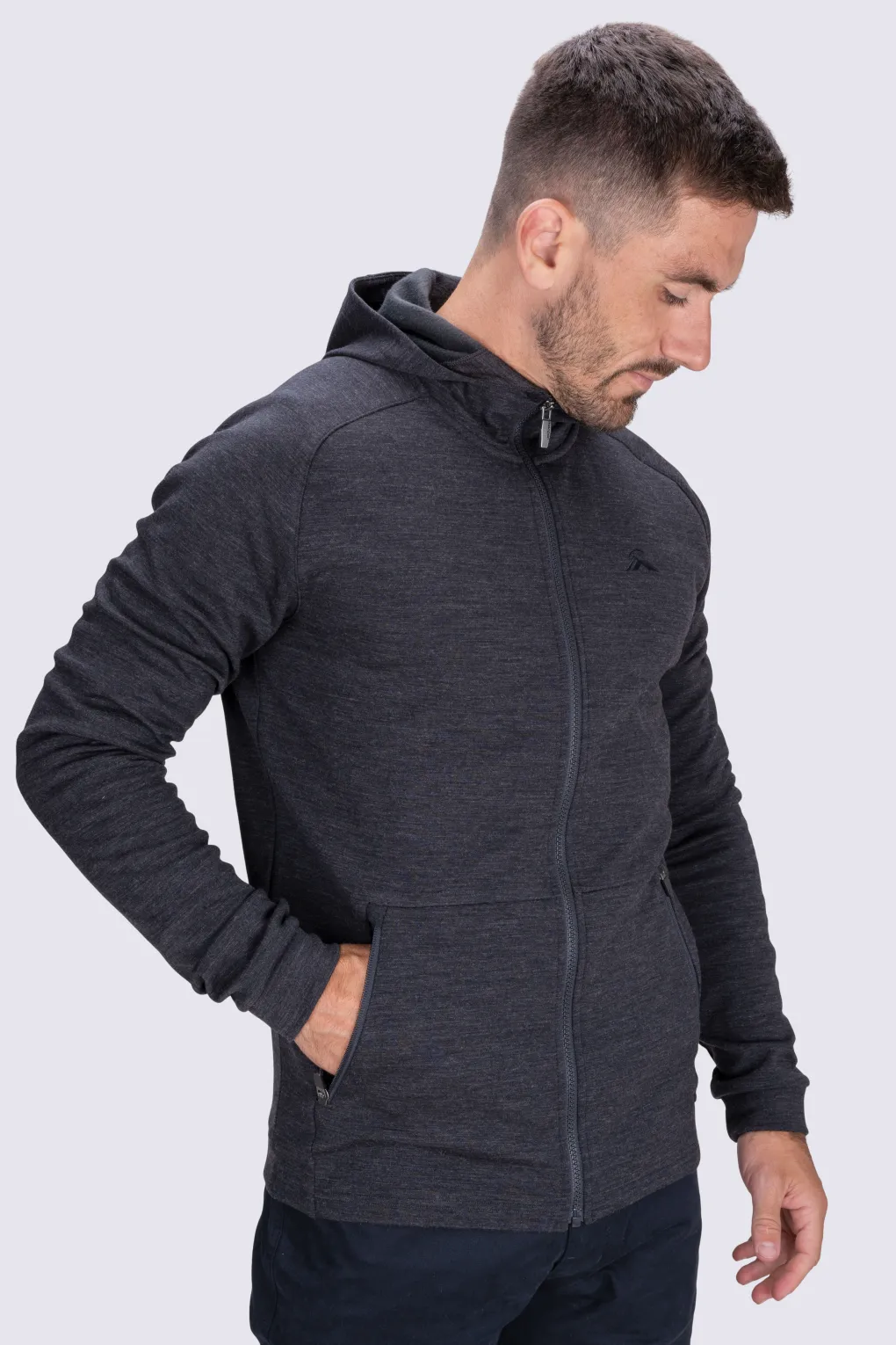 Macpac Men's Craigieburn Hooded Merino Blend Jacket