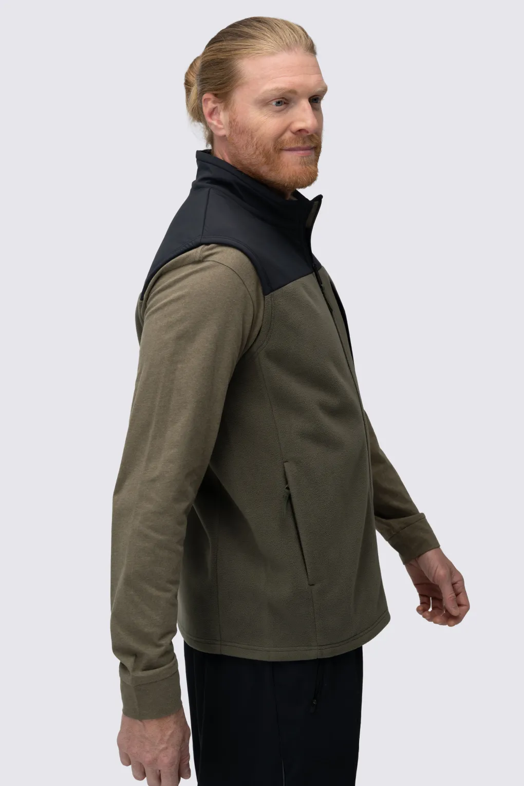 Macpac Men's Havelock Windproof Fleece Vest