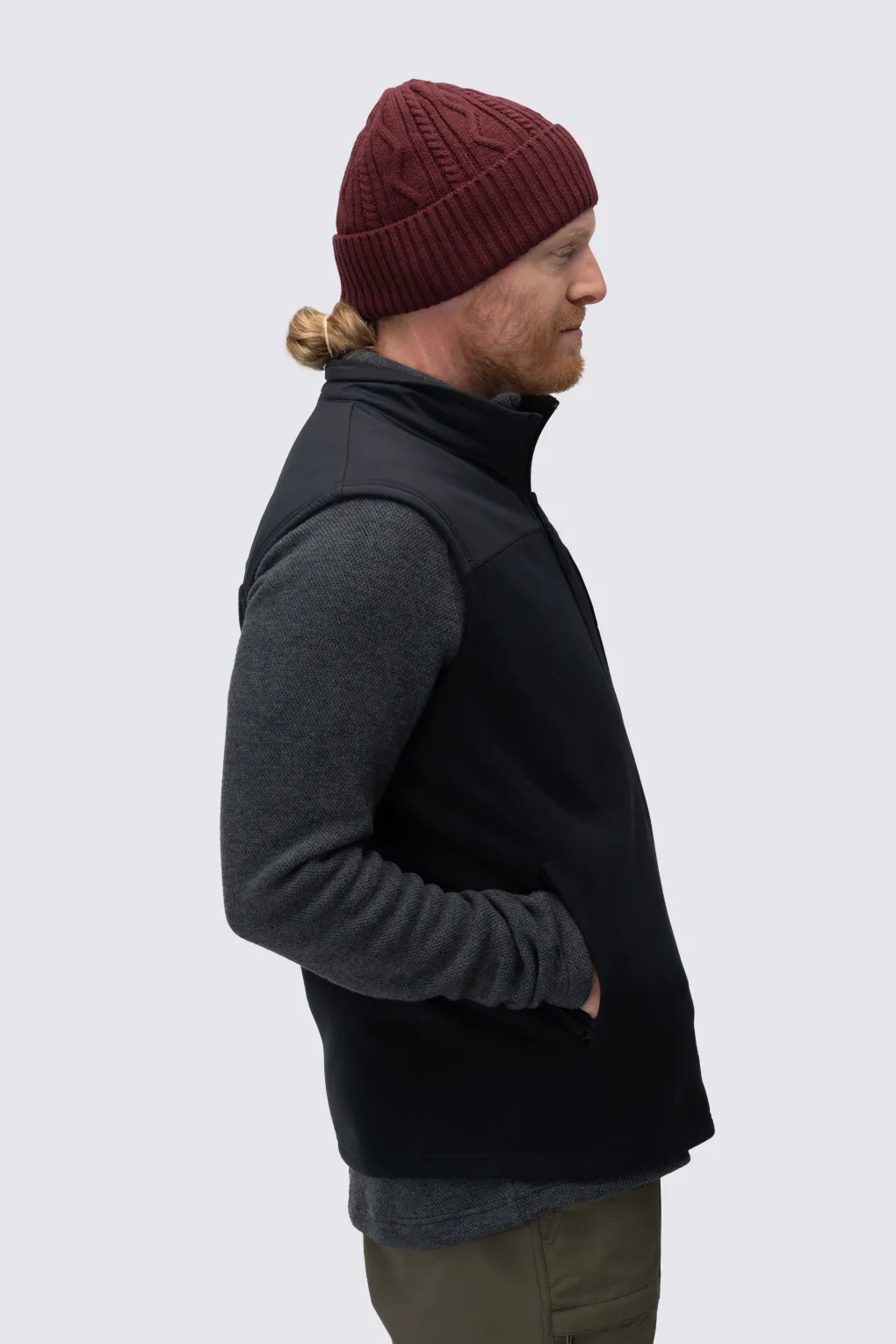 Macpac Men's Havelock Windproof Fleece Vest