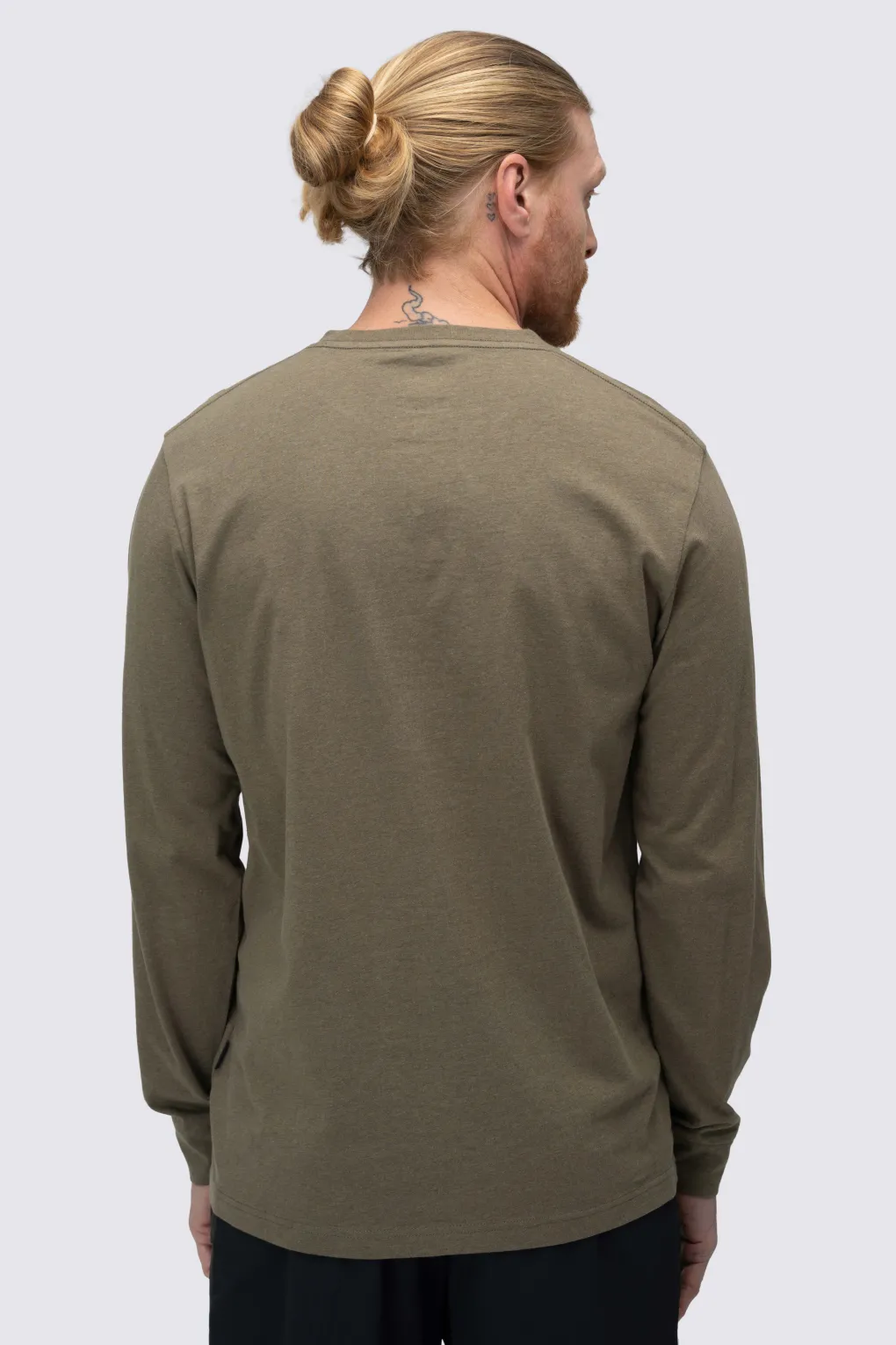Macpac Men's Heritage Badge Fairtrade Organic Cotton Long Sleeve T-Shirt