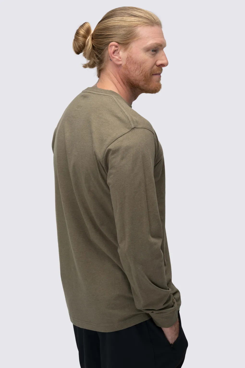 Macpac Men's Heritage Badge Fairtrade Organic Cotton Long Sleeve T-Shirt