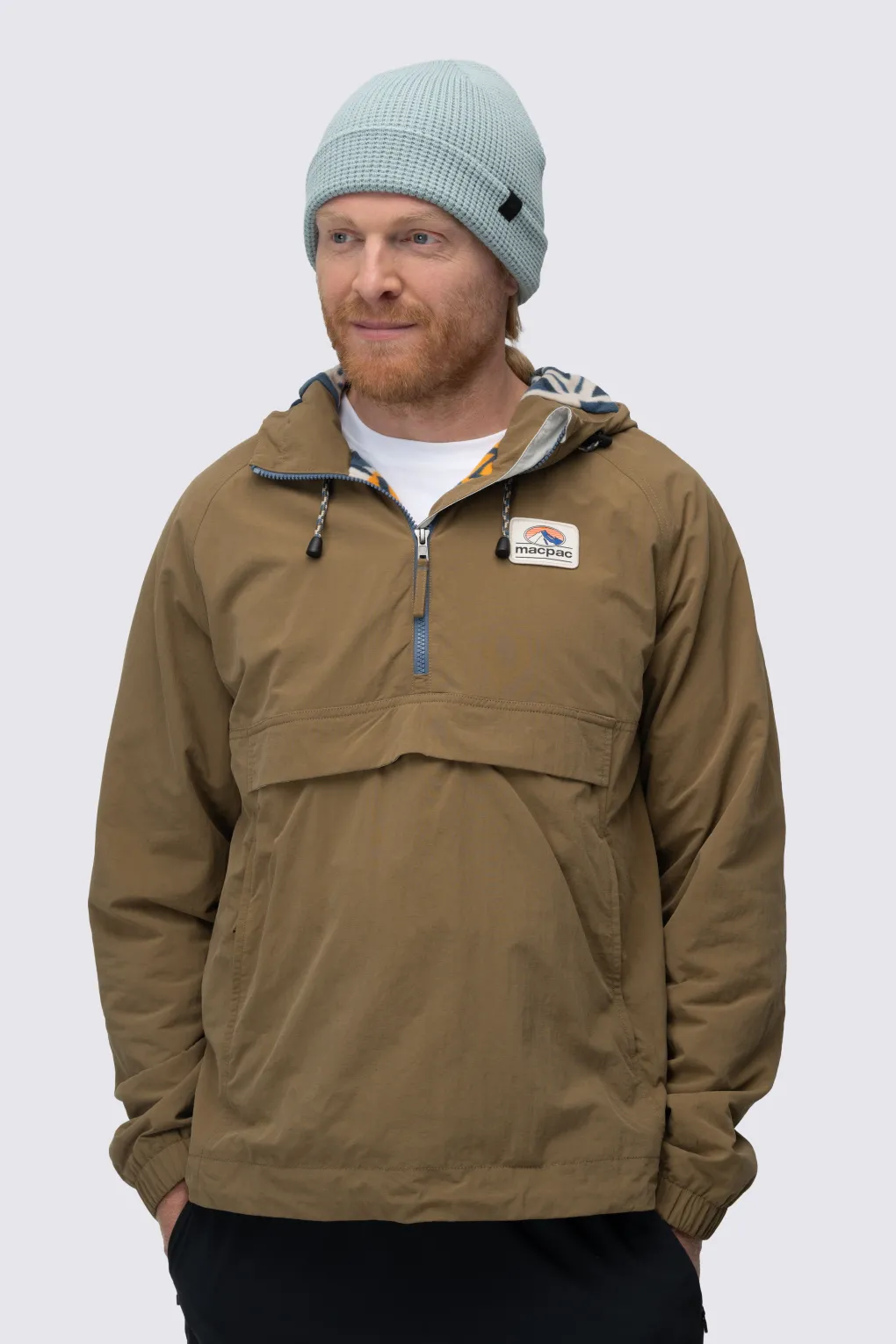 Macpac Men’s Heritage Fleece-Lined Windbreaker