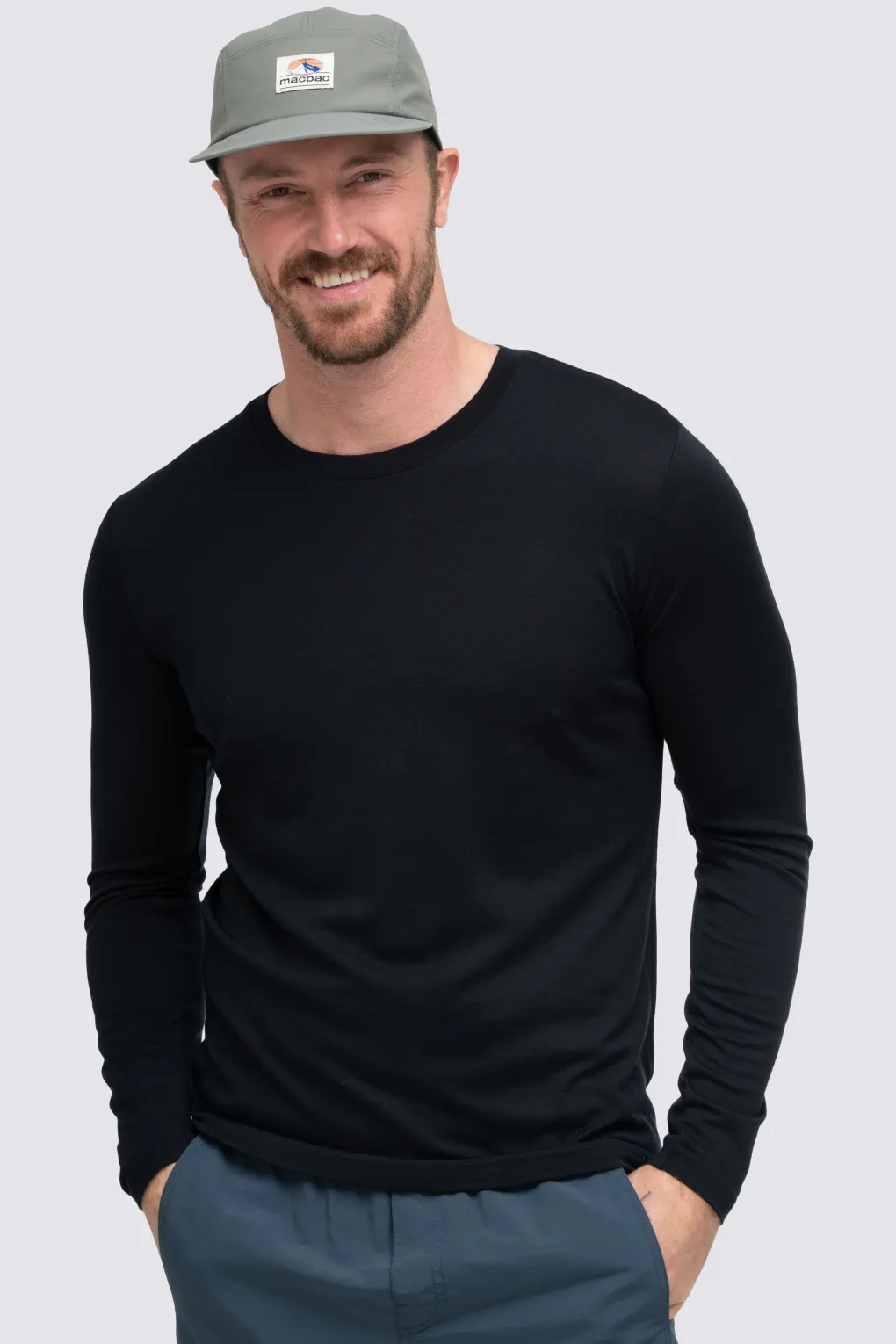 Macpac Men's Lyell 180 Merino Long Sleeve T-Shirt