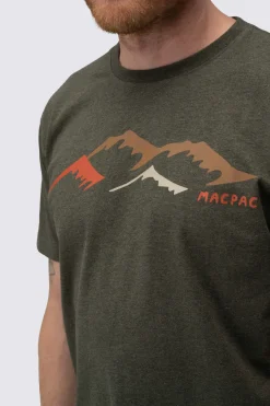 Macpac Men’s McIntyre Mountains Fairtrade Organic Cotton Short Sleeve T-Shirt